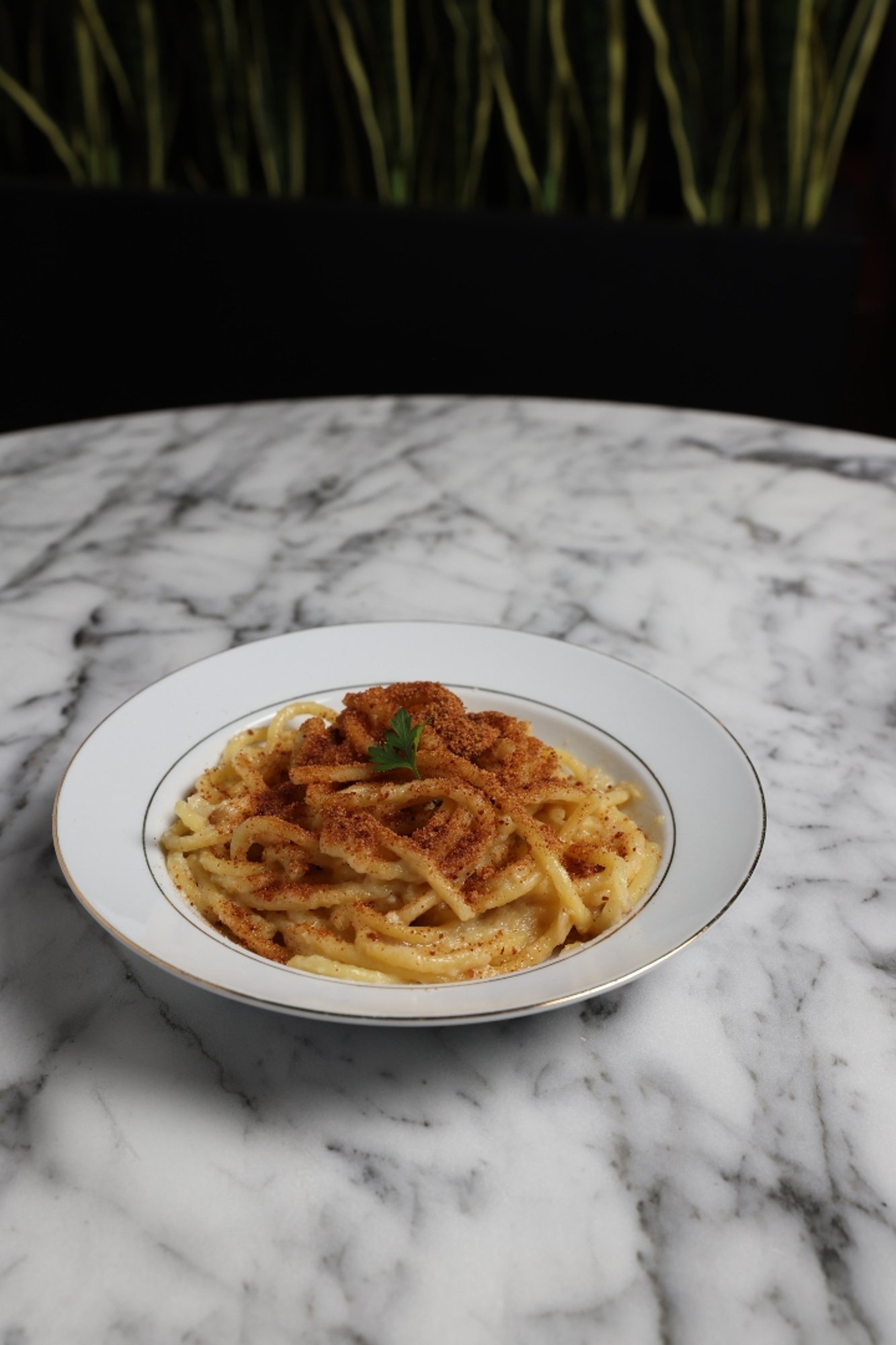 Bucatini Aglio E Olio