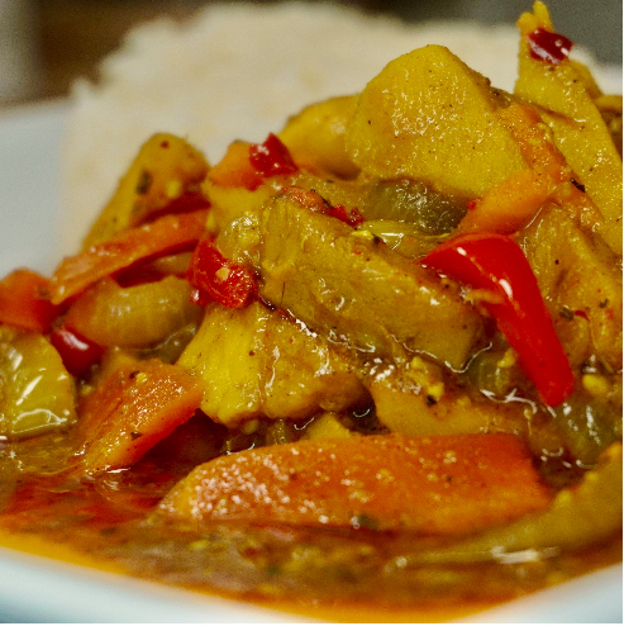 Curry Conch Dinner