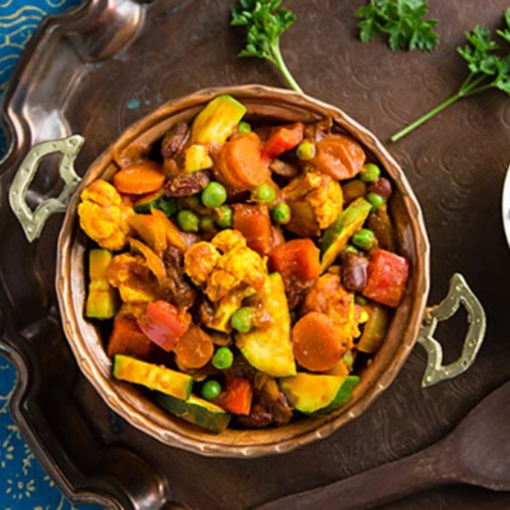 Vegetable Vindaloo (Comes With Rice)