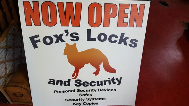 Fox's Locks and Security........... 24 hour Lockout