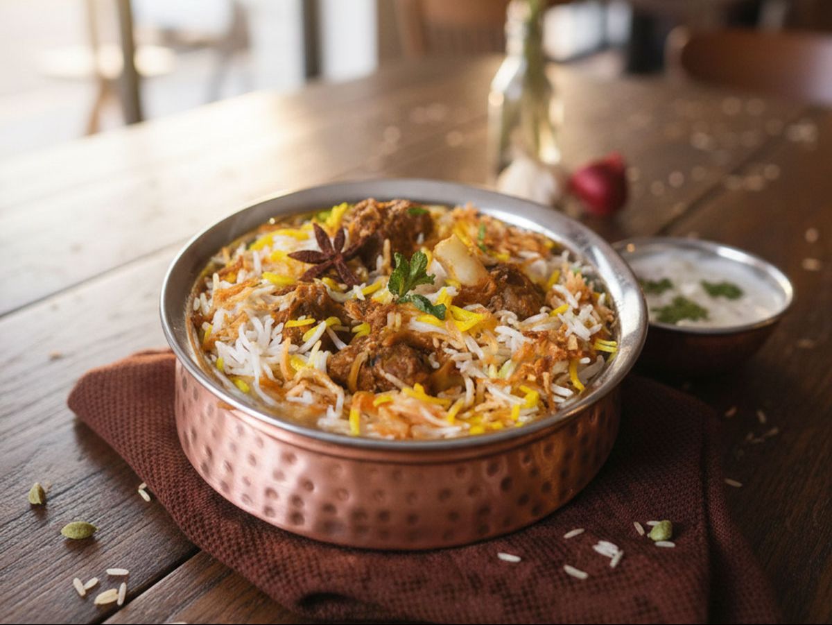 Goat Biryani (Halal)