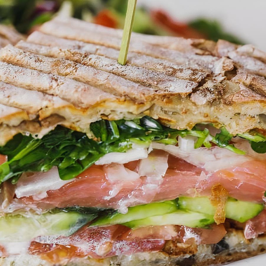 Smoked Salmon Sandwich