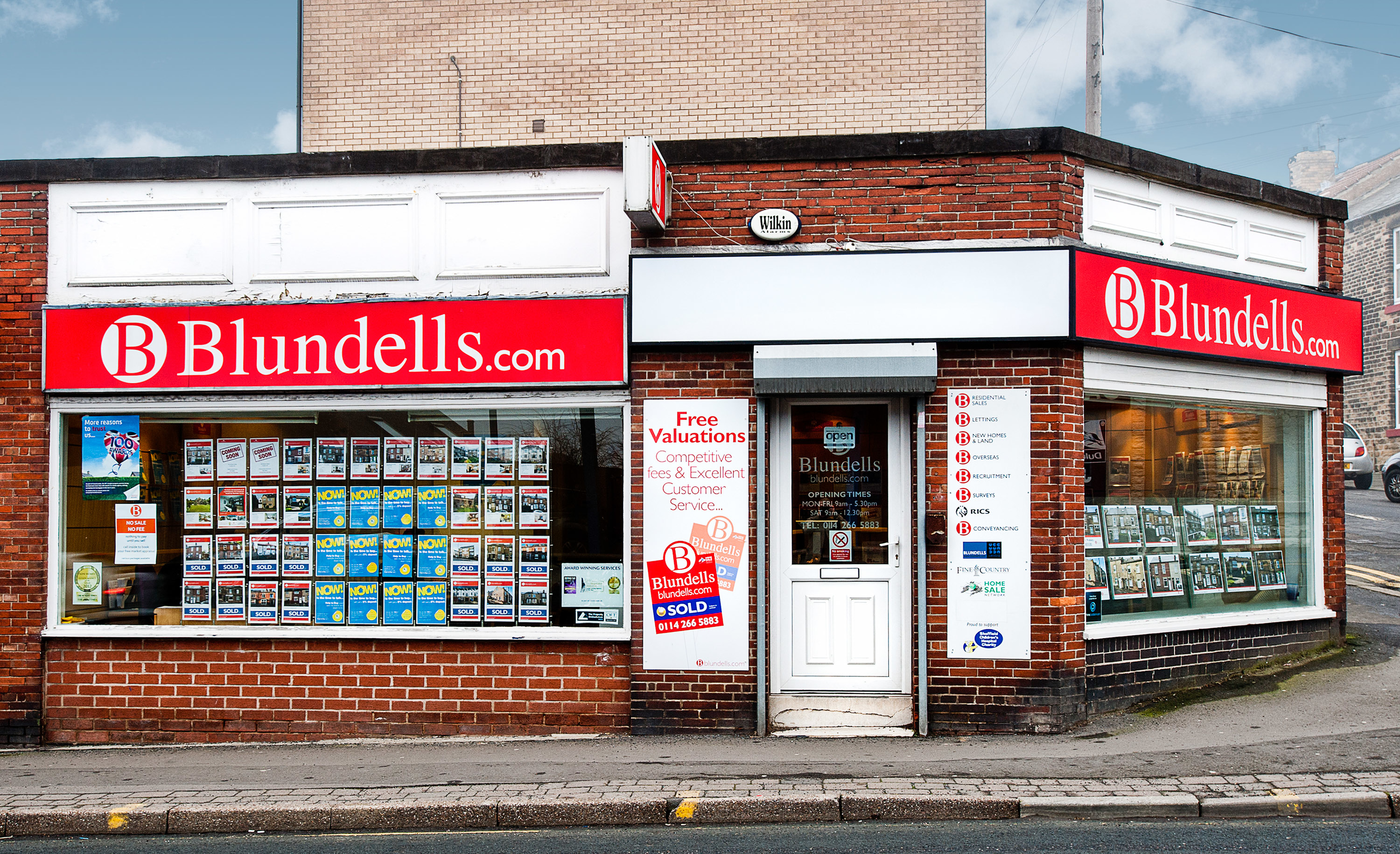 Blundells Closed Estate Agents in Sheffield S10 1TF
