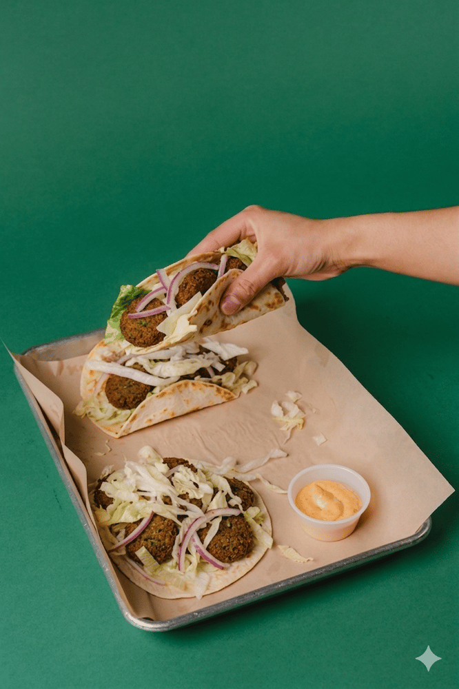 1 Falafel Taco