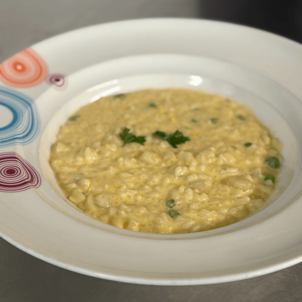 Risotto with Bay Baby Scallops