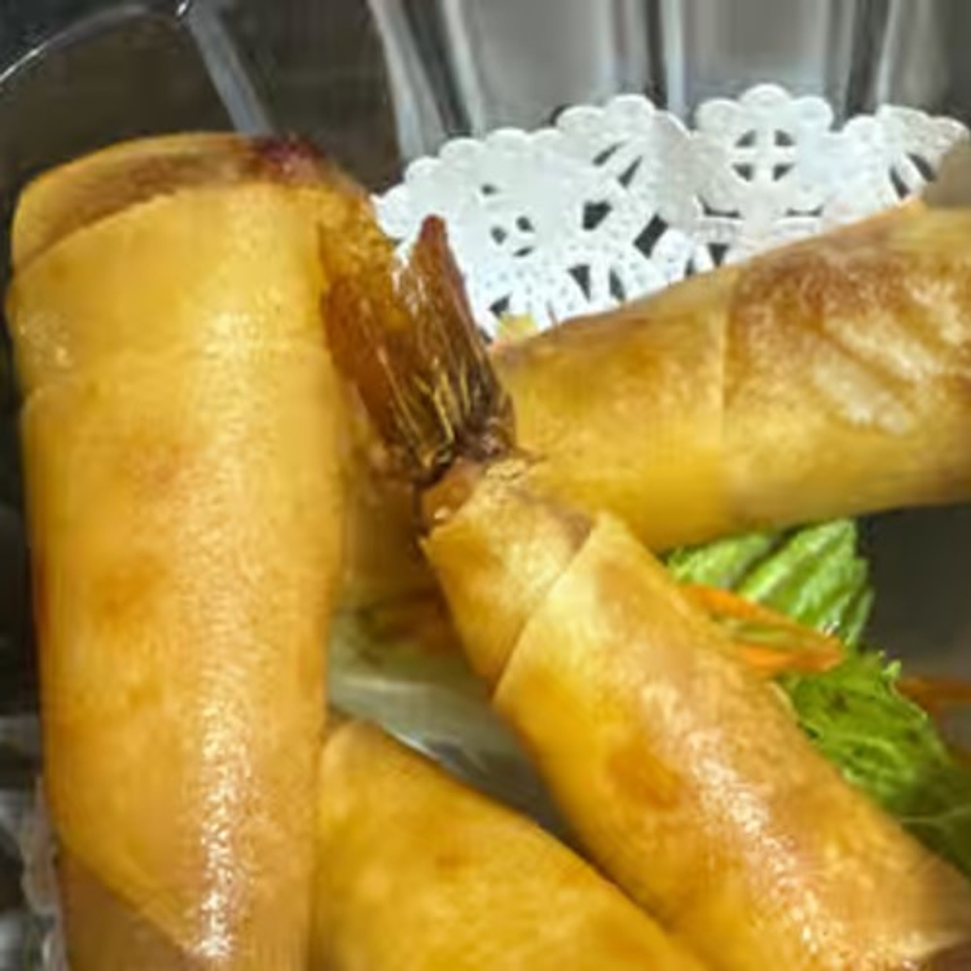 Crispy Fried Shrimp Rolls