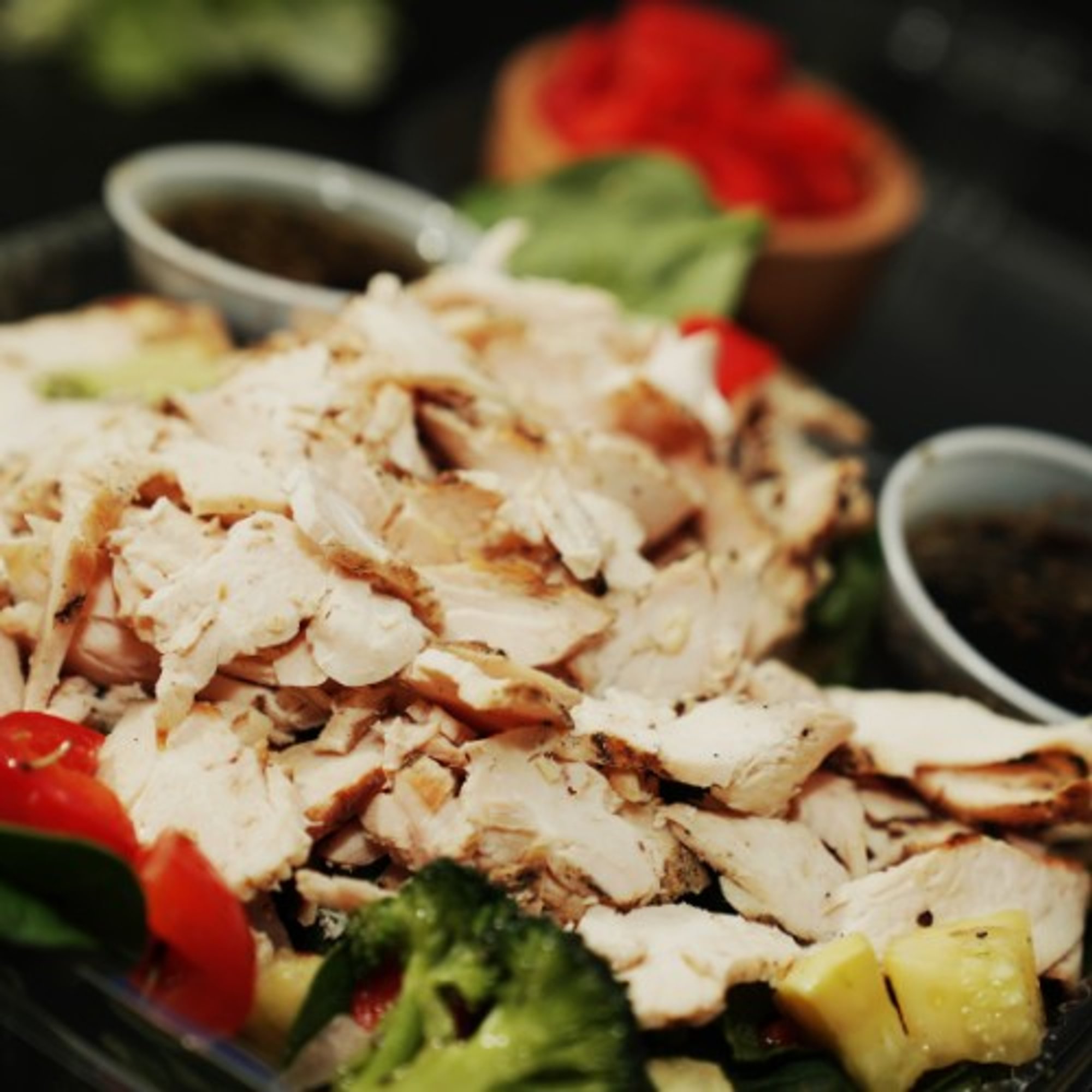 Health Salad with Grilled Chicken