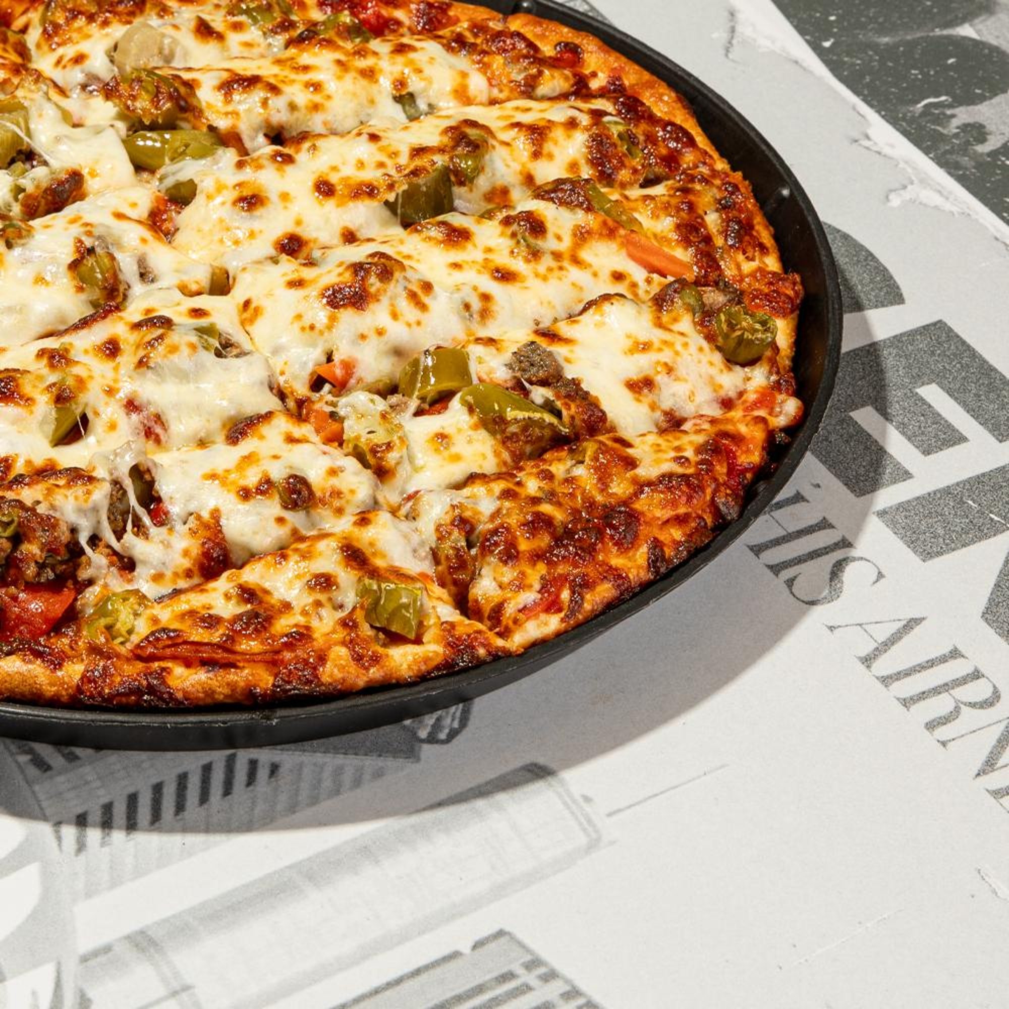 $16 Monday Large 2-topping pizza