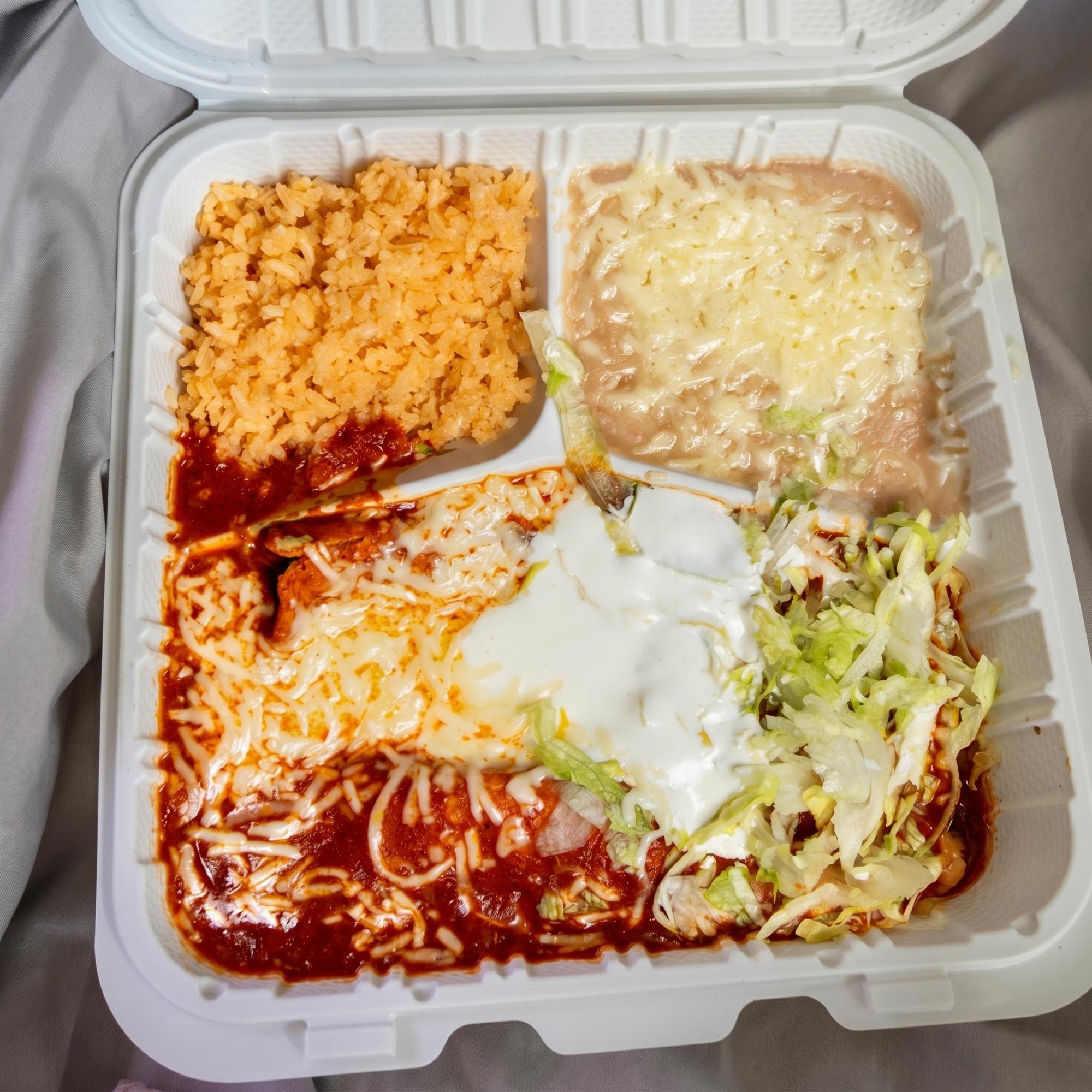 #6 Three Enchiladas