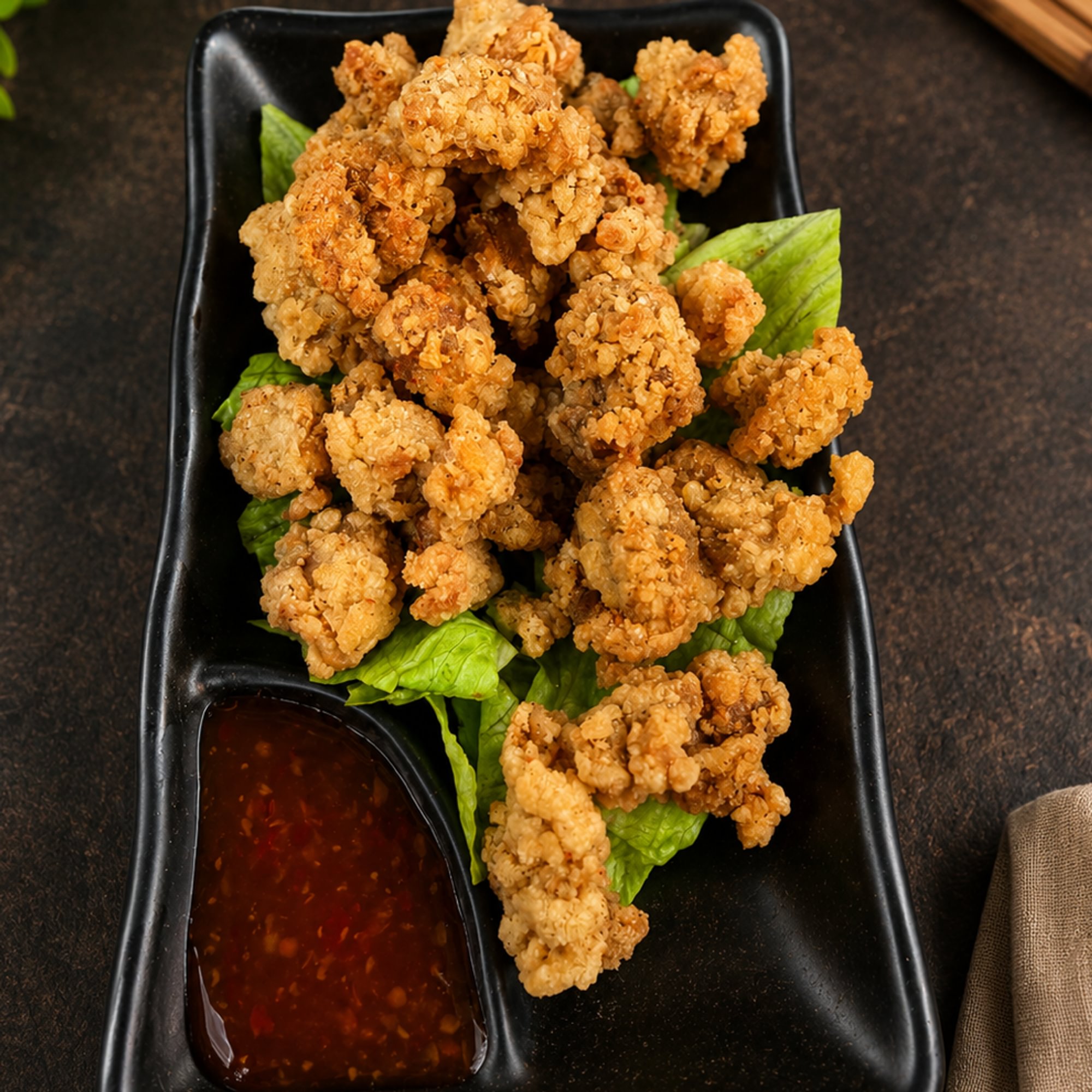A18. Popcorn chicken