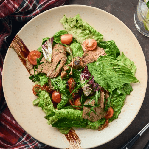 L2. Grilled Pork Salad (Salad Heo)