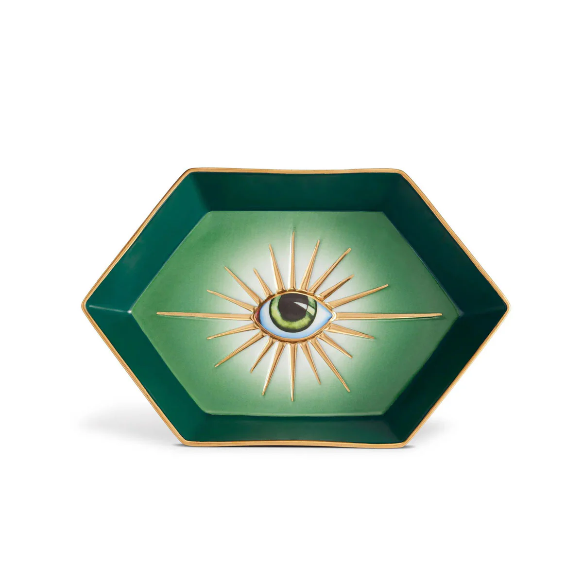 L'Objet Lito Eye Hexagon Tray