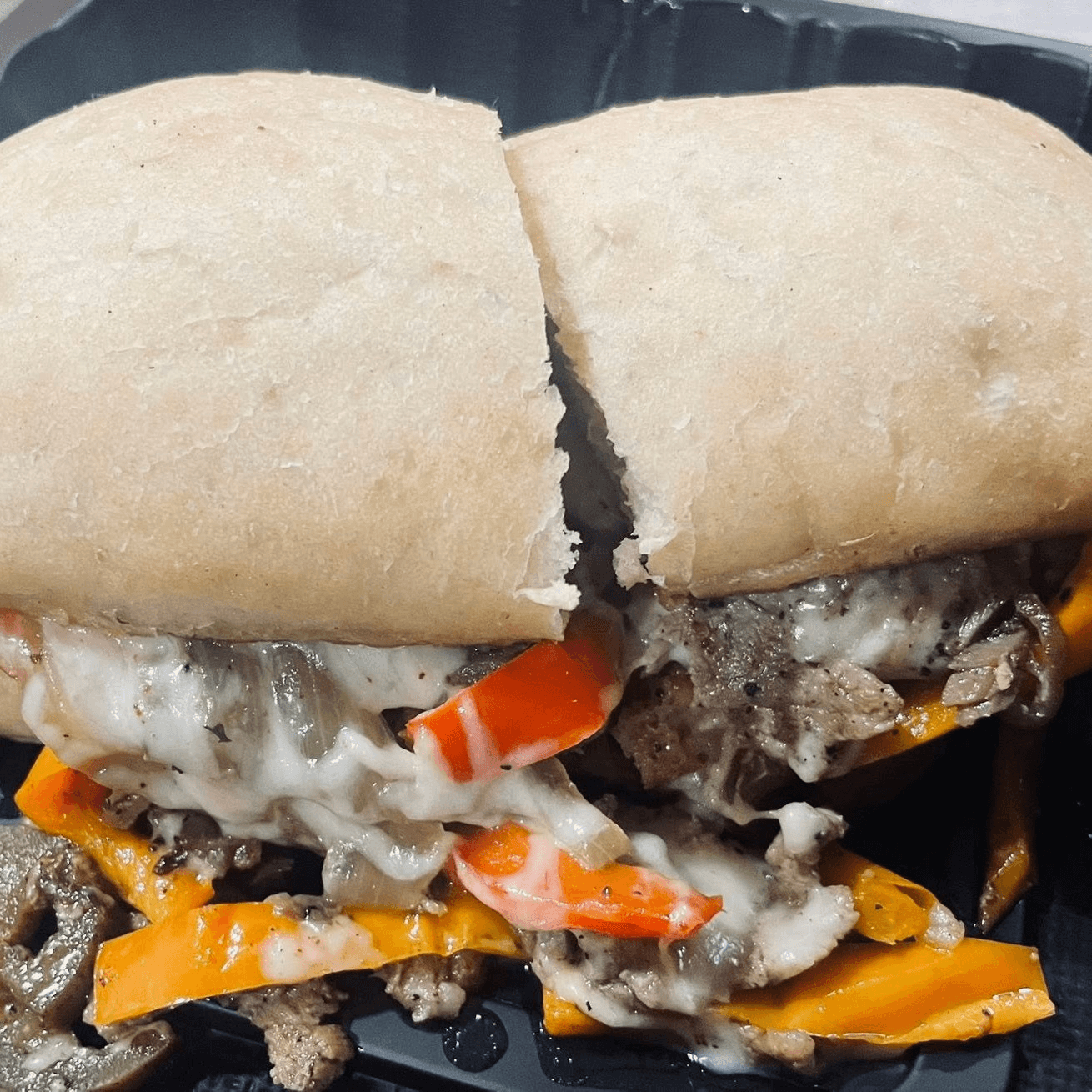 Prime Rib Philly Steak Sandwich
