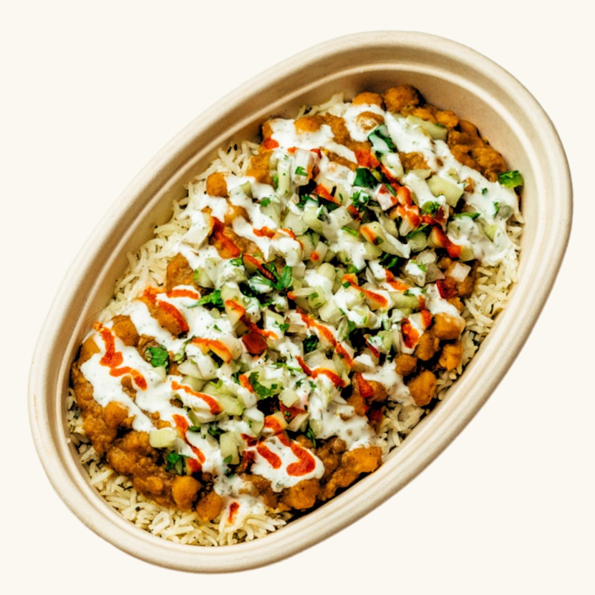 Chickpea Masala Rice Bowl