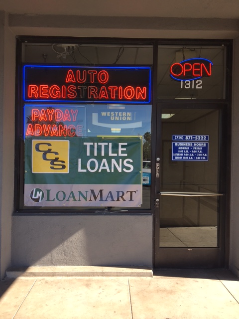 CCS Title Loans - LoanMart Fullerton Photo