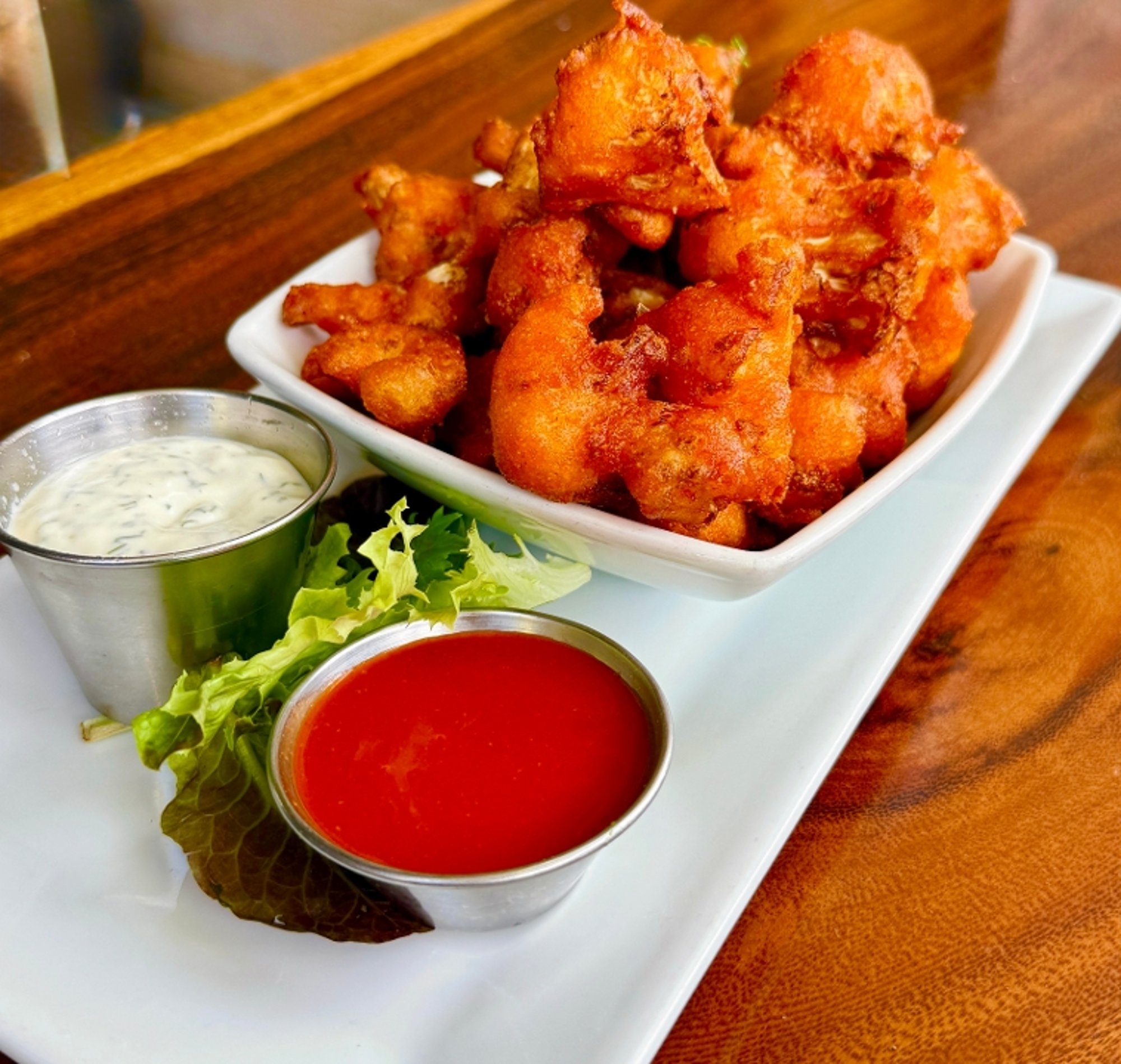 Crispy Buffalo Cauliflower