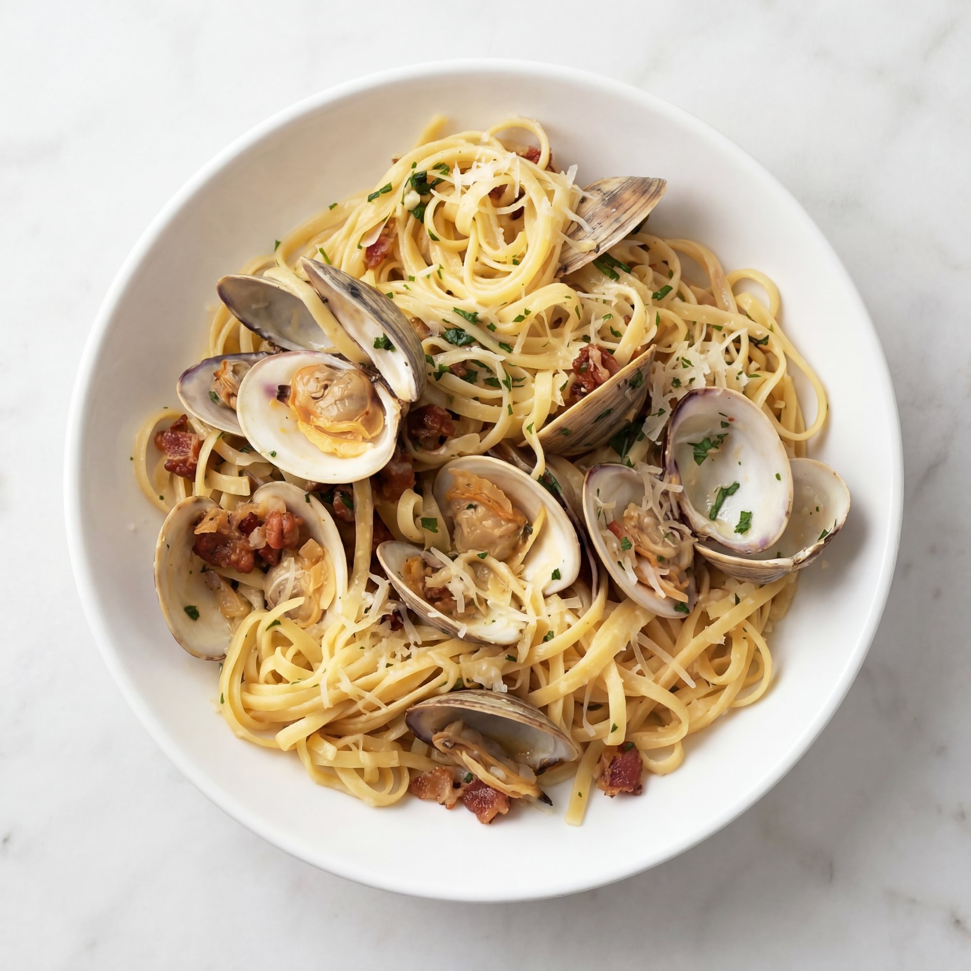 Linguini in Clam Sauce