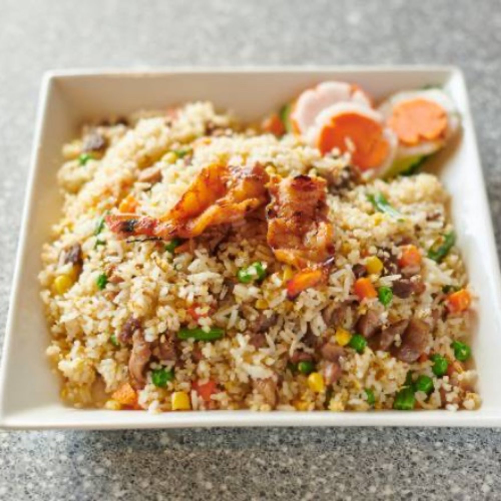 Combination Fried Rice Dish