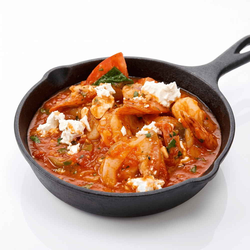 Shrimp Saganaki