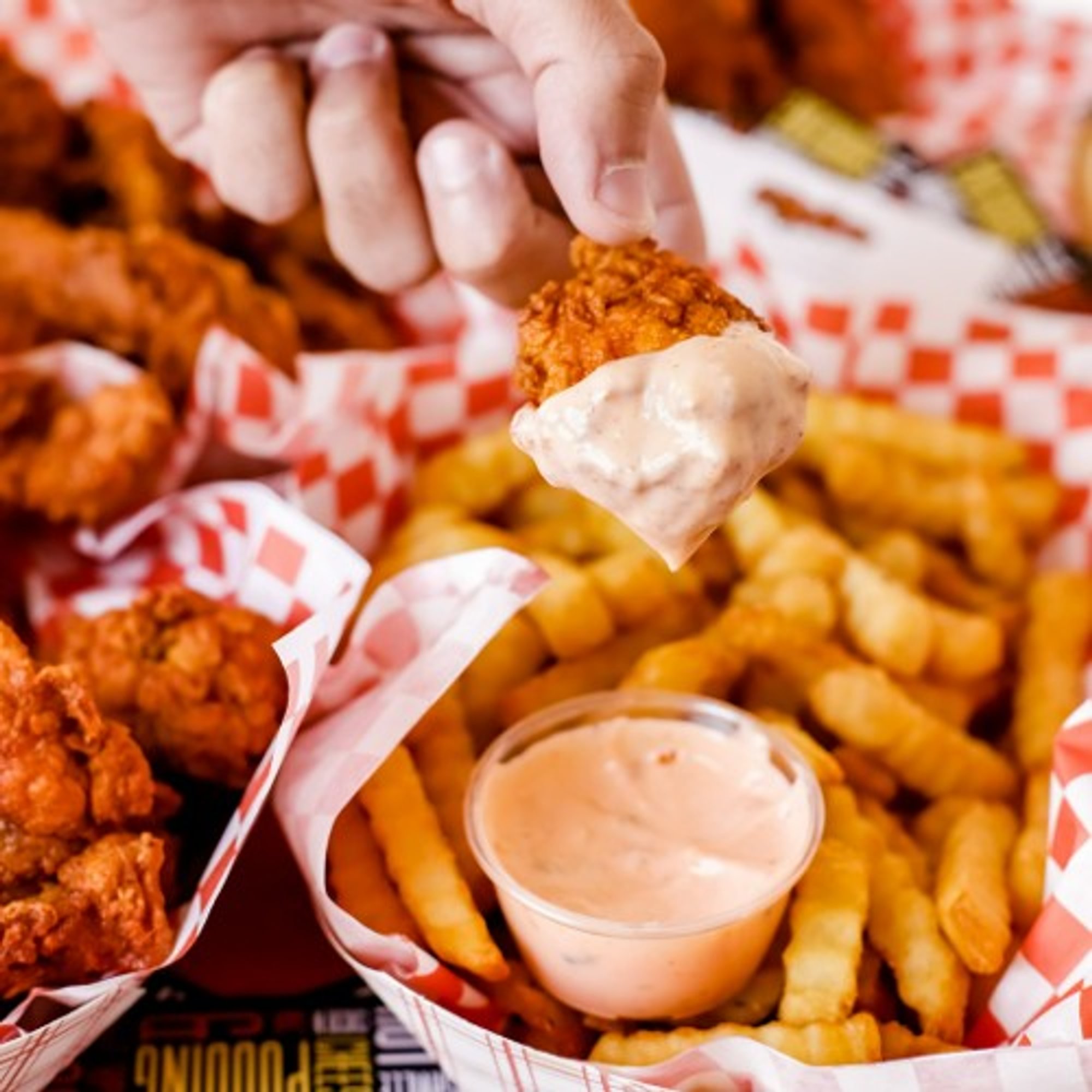 6 Piece Chicken Nugget Basket