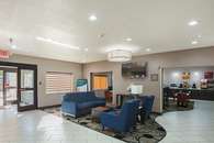 Spacious lobby with sitting area Spacious lobby with sitting area