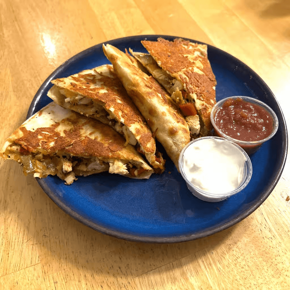 Our Famous Souvlaki Quesadilla