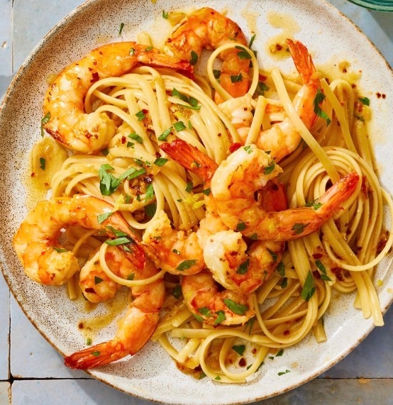 Linguini agli Scampi