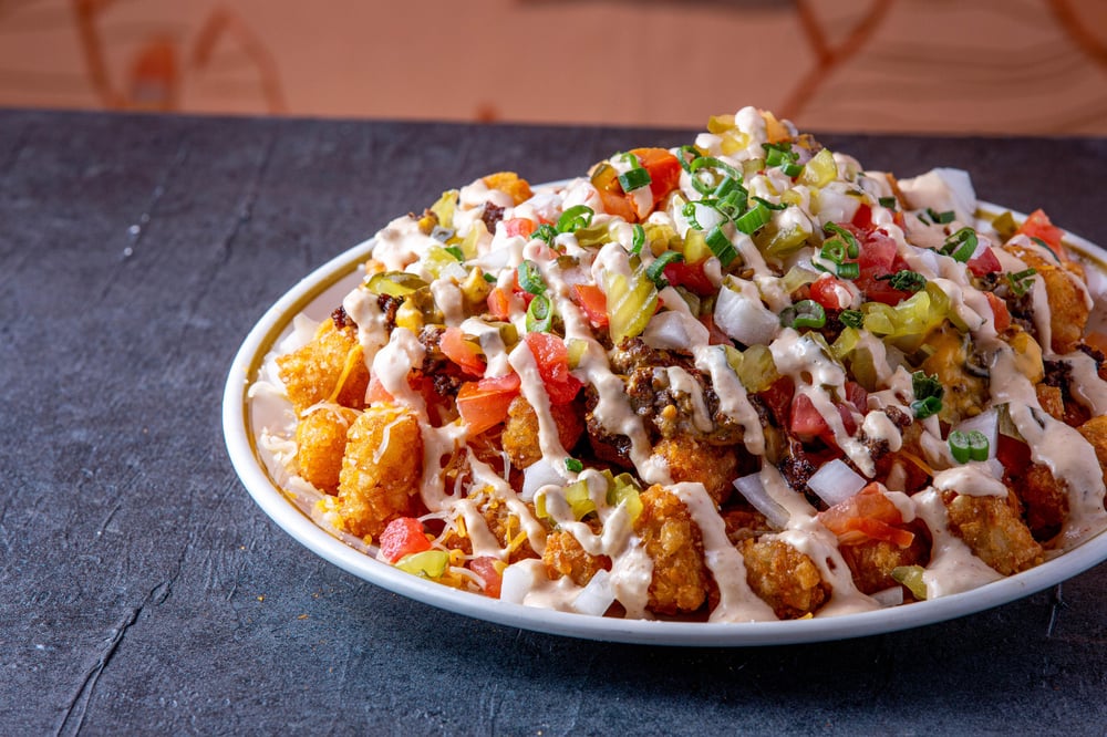 Cheeseburger Nachos