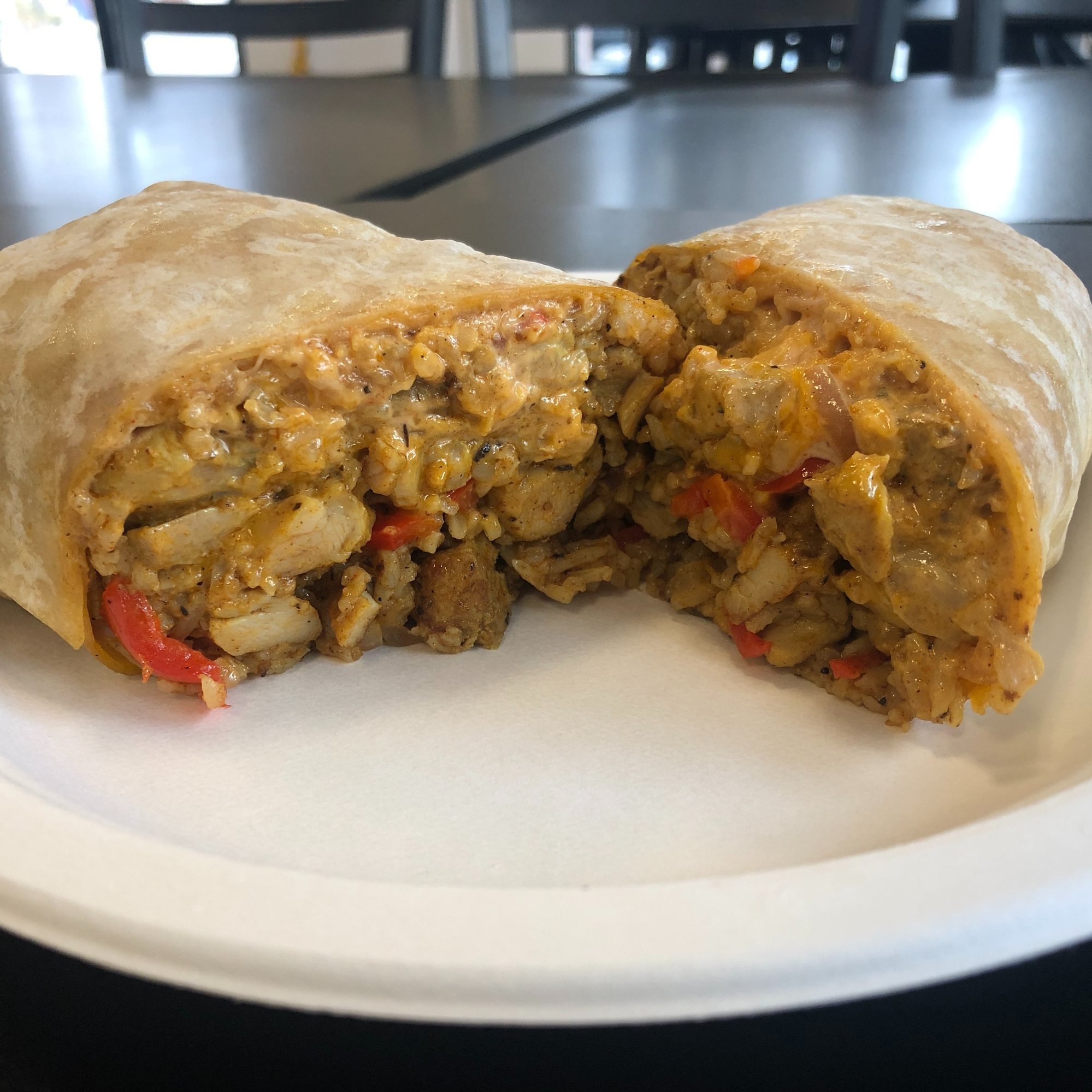 Chicken Tikka Masala Burrito