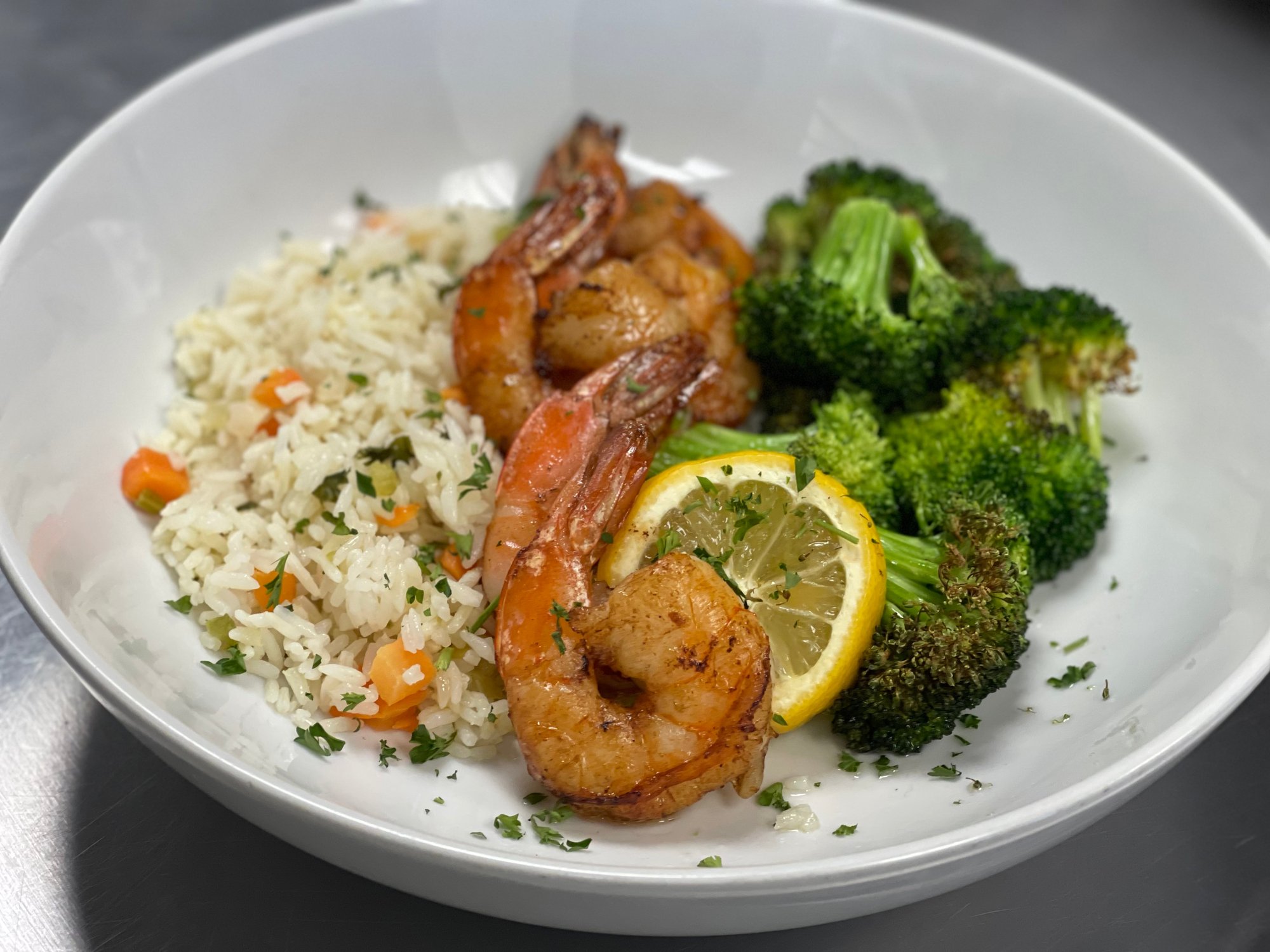Scampi Style Shrimp (GF)