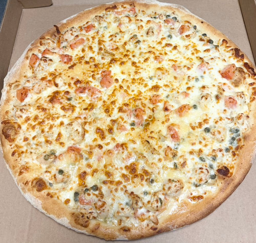Chicken Picatta Pizza