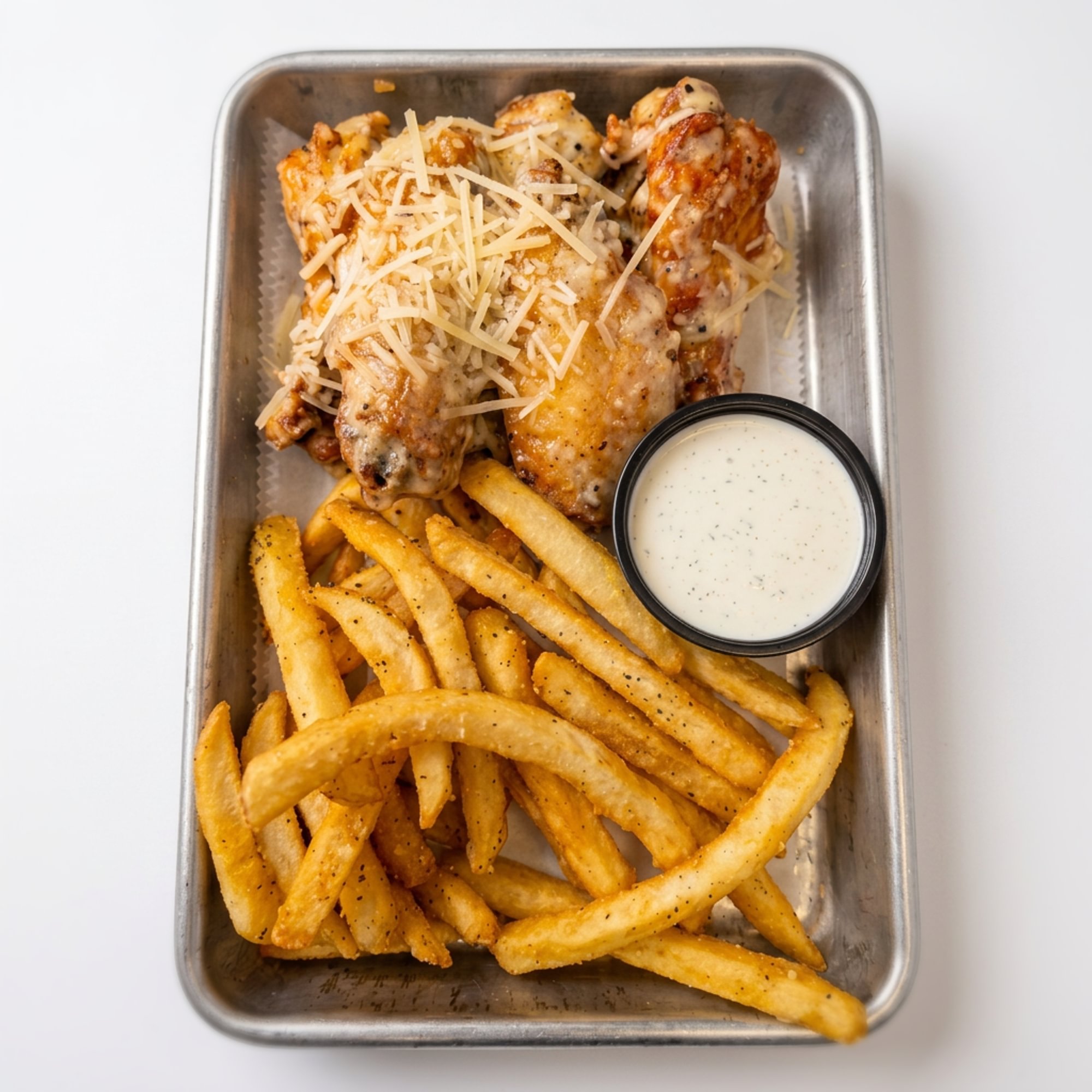 6 Wings & Fries
