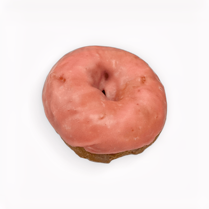 Brown Cake Pink Frost