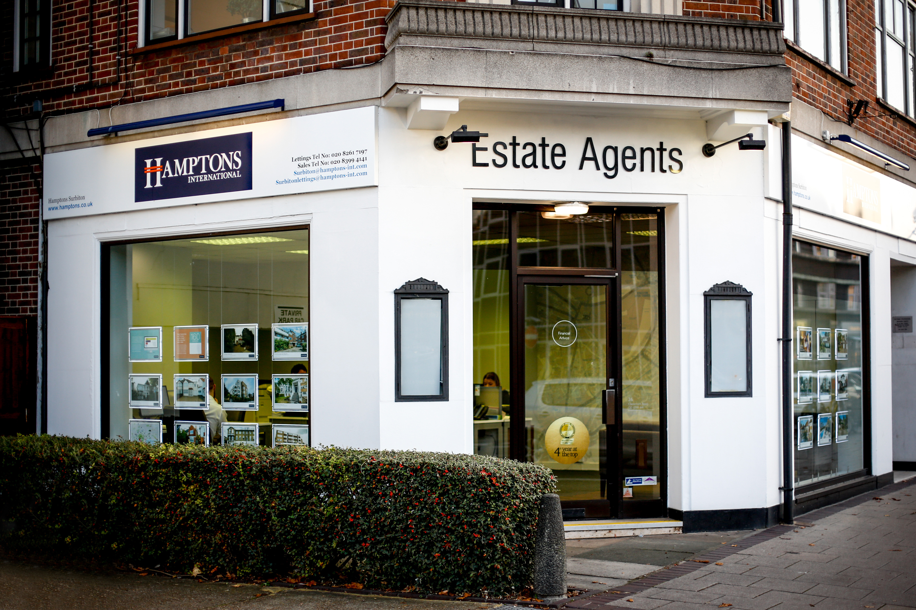 Hamptons International Estate Agents in Surbiton KT6 4RD