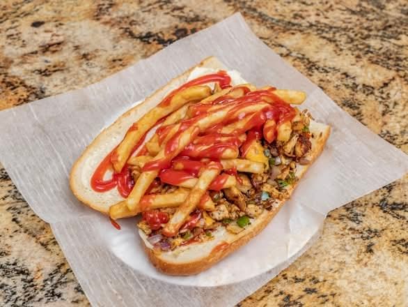 Philly Chicken Cheesesteak Sandwich