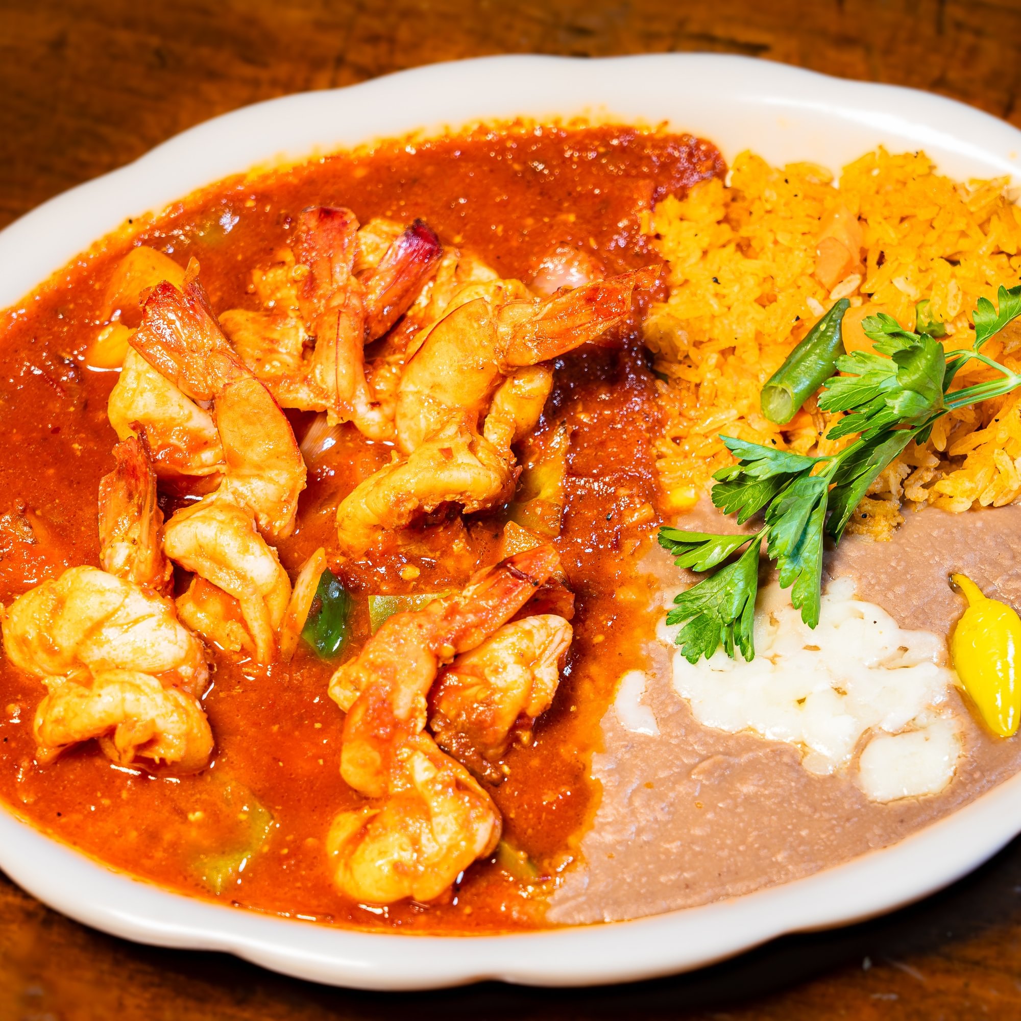 Camarones a la Diabla