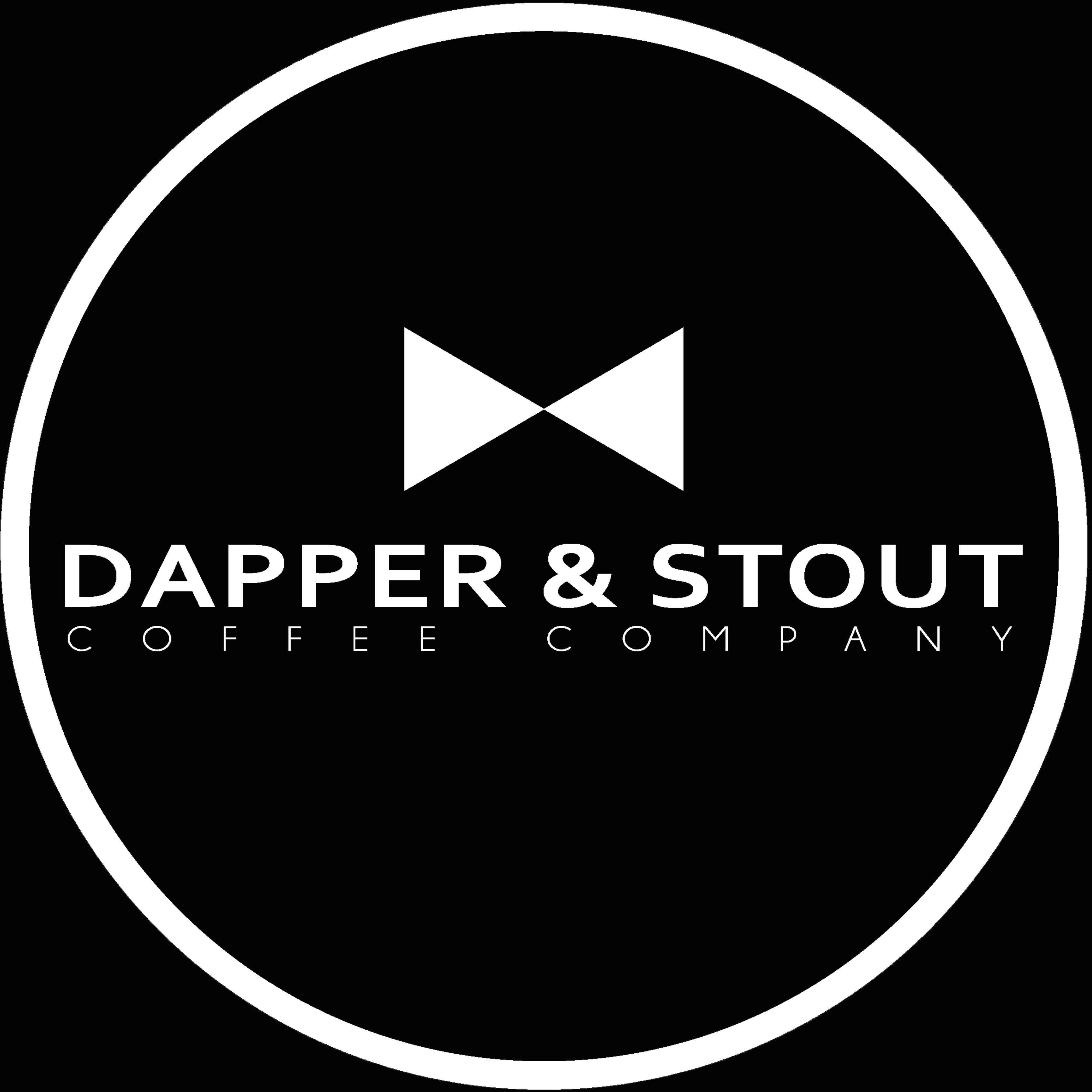 Dapper &amp; Stout Coffee Company Logo