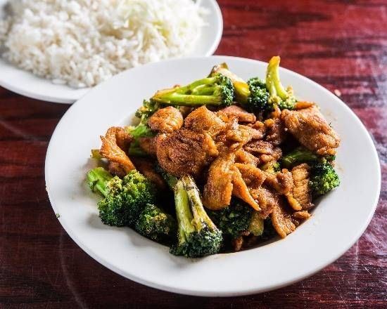 Jerk Chicken with Broccoli