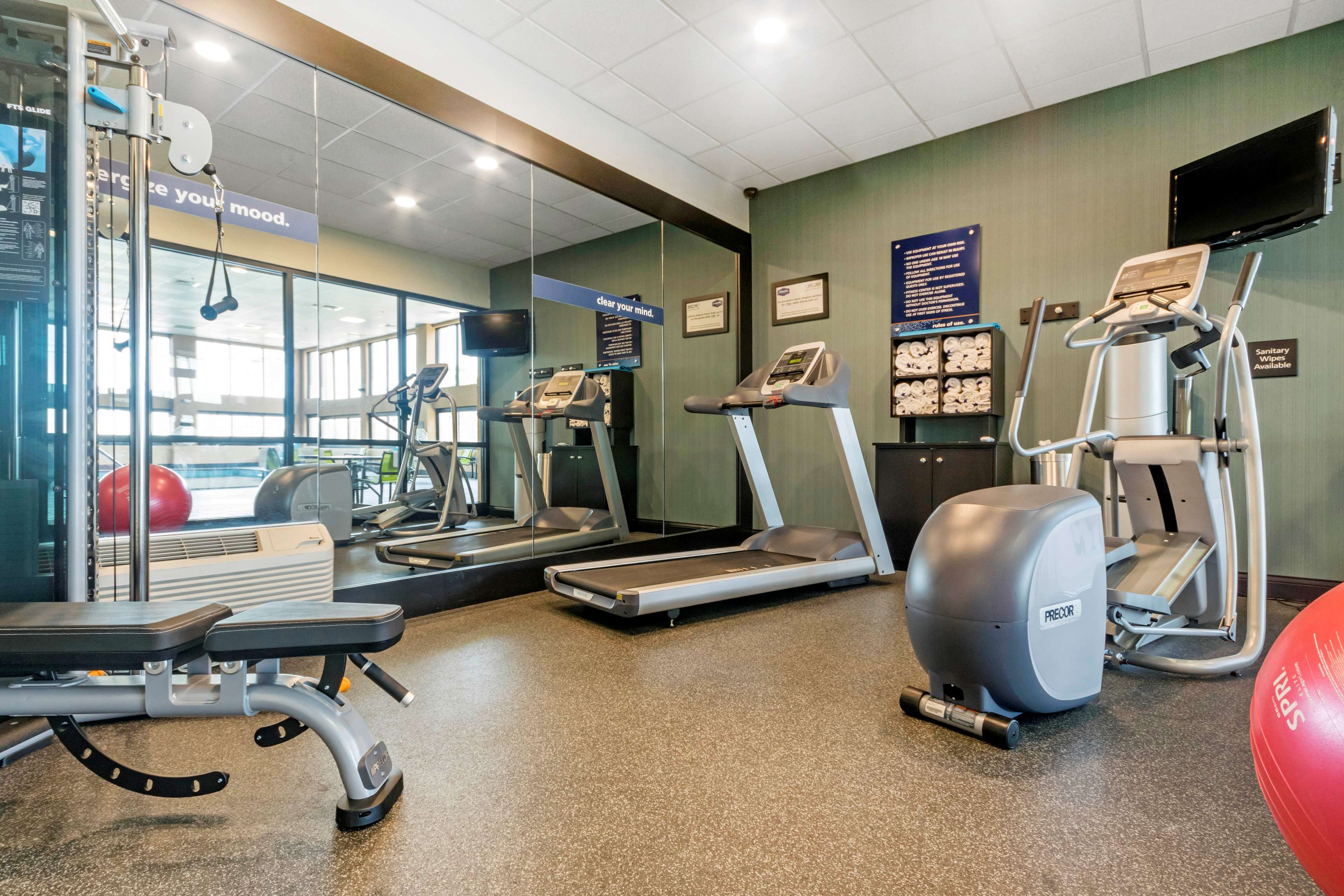 Health club  fitness center  gym