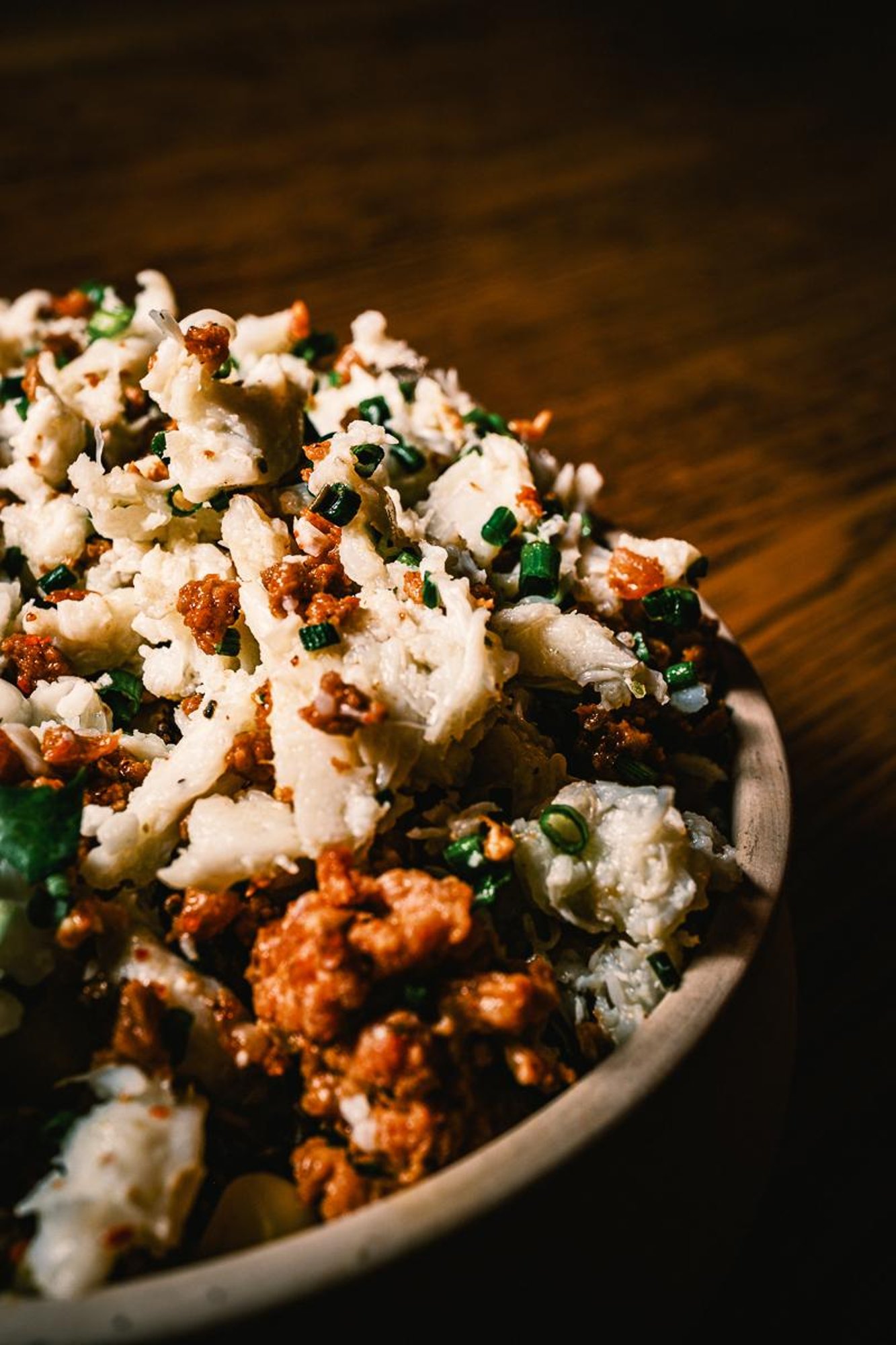 Crab Chorizo Esquites
