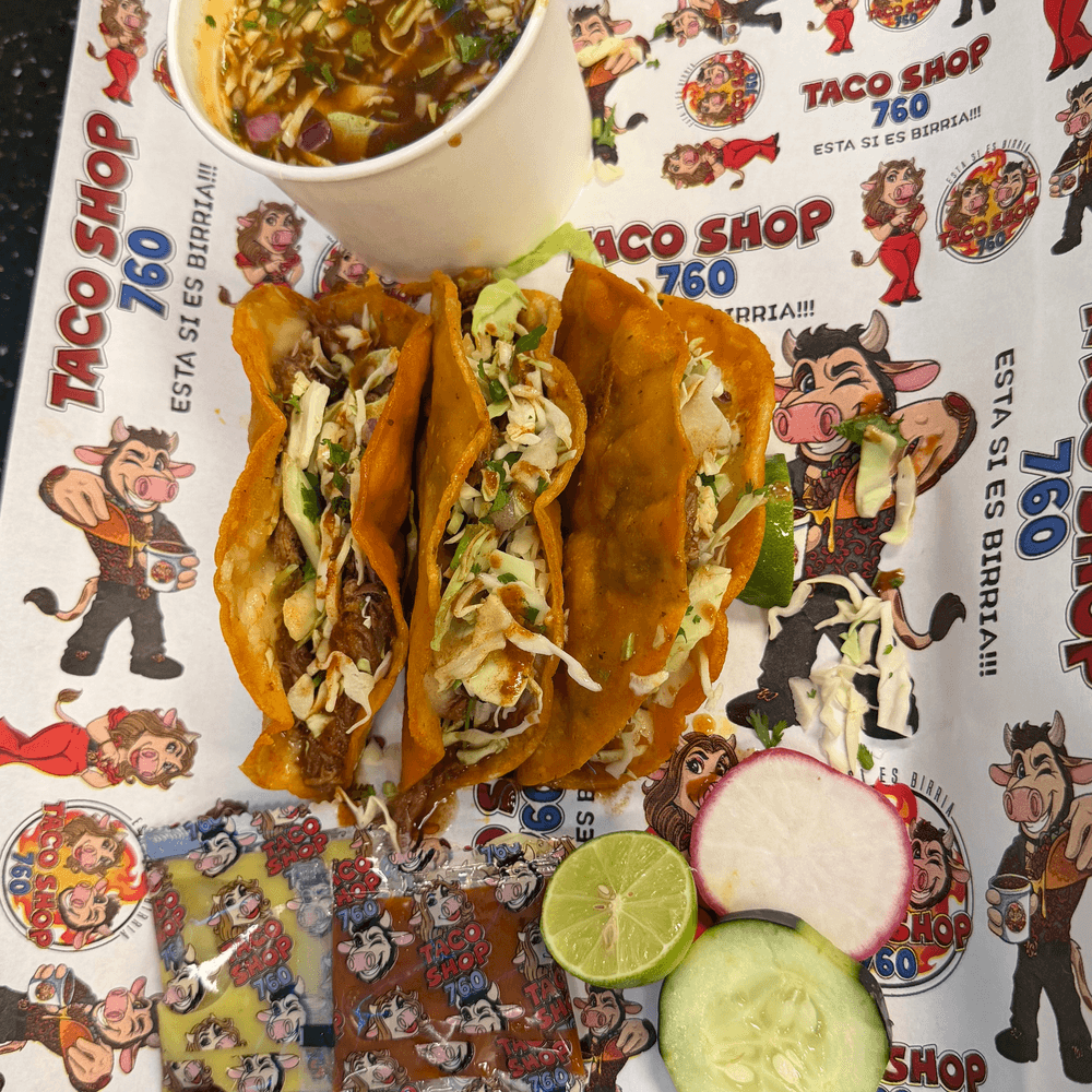 “THE TRIO 760” KESATACOS W/CHEESE