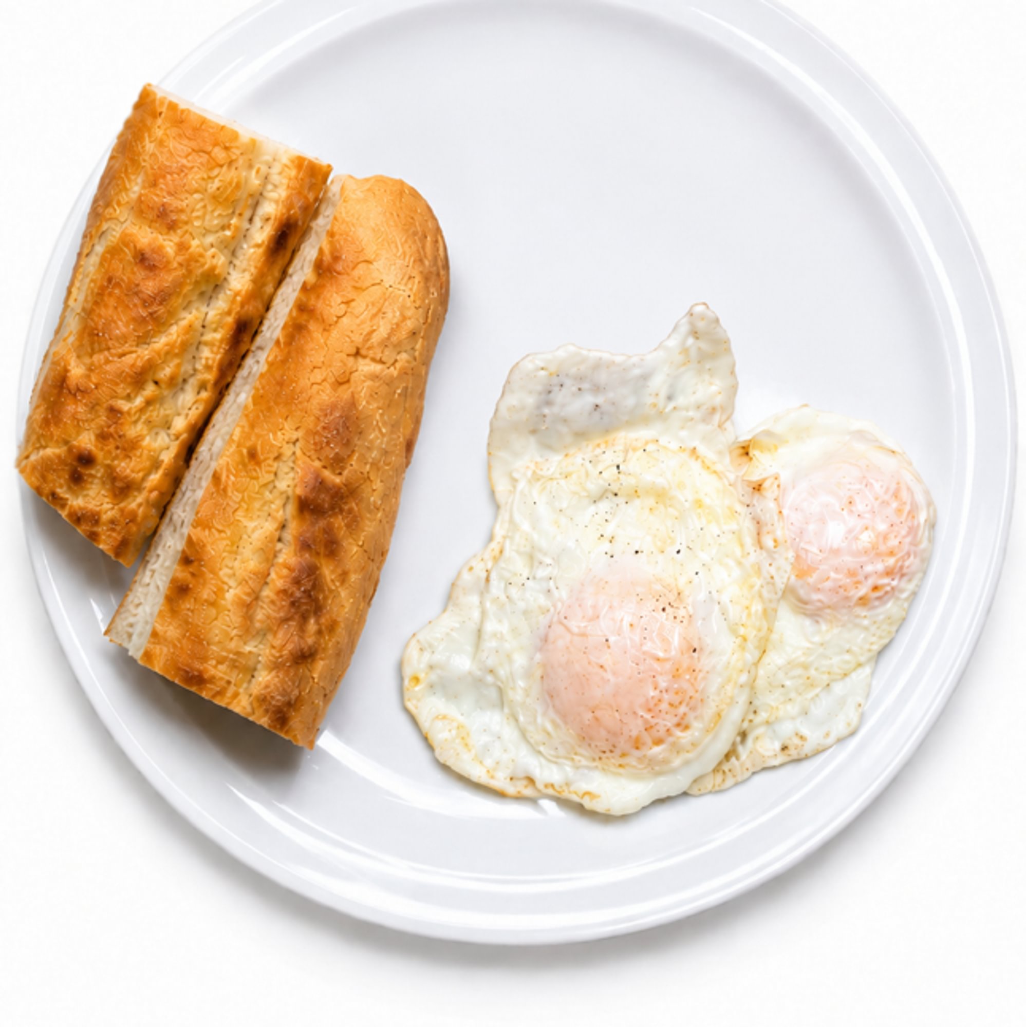 2 Eggs with Cuban Toast Platter