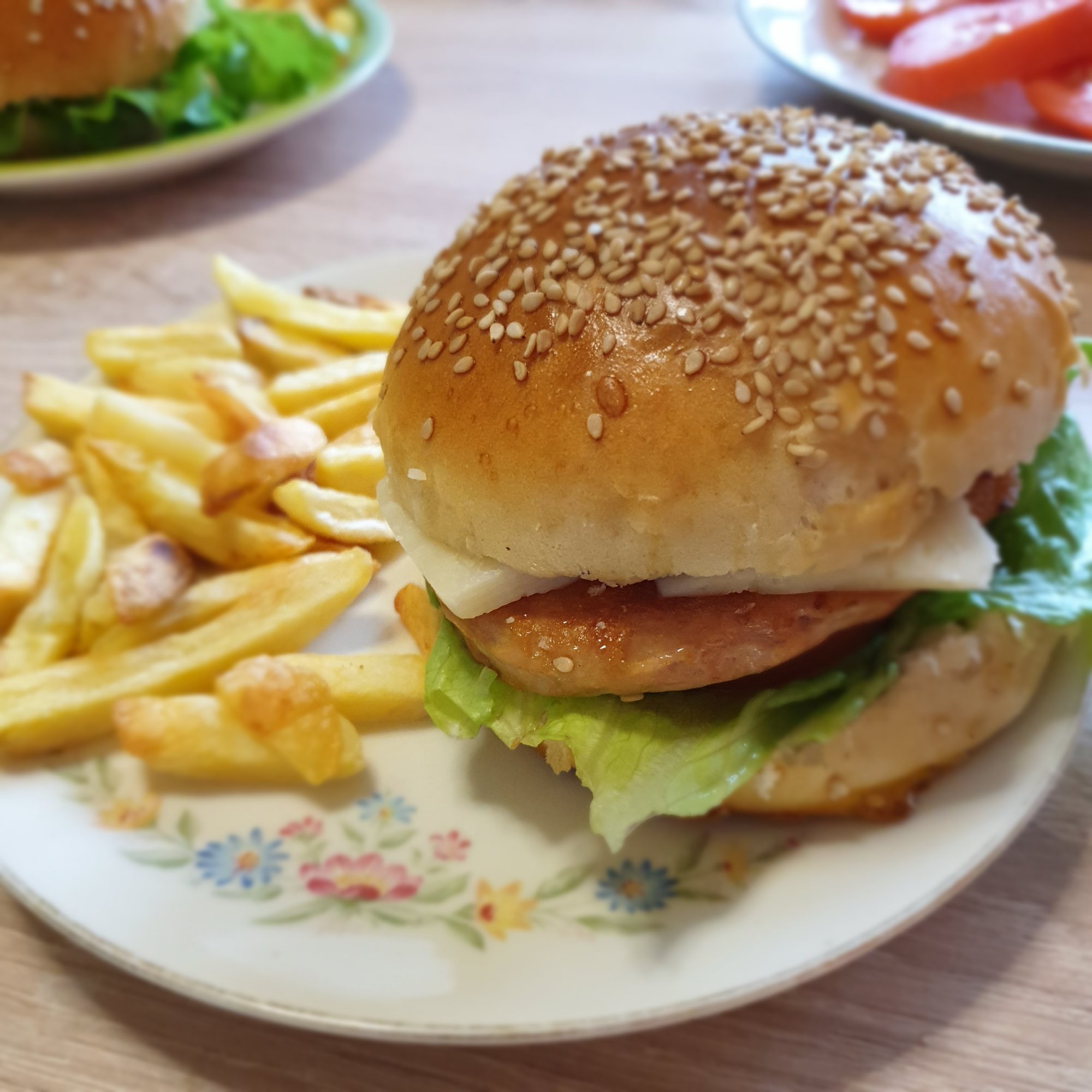 Kids Hamburger & Fries