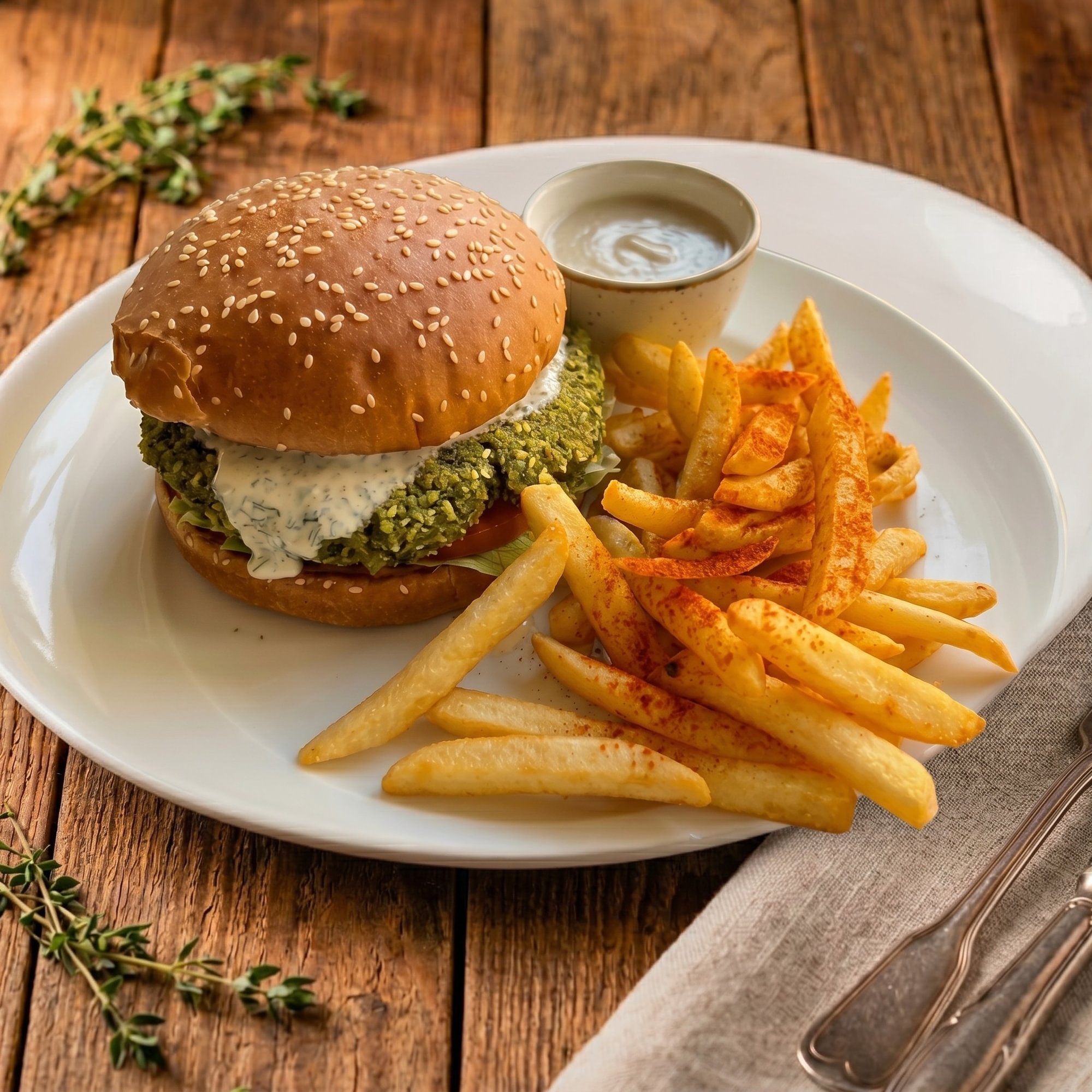 Falafel Burger
