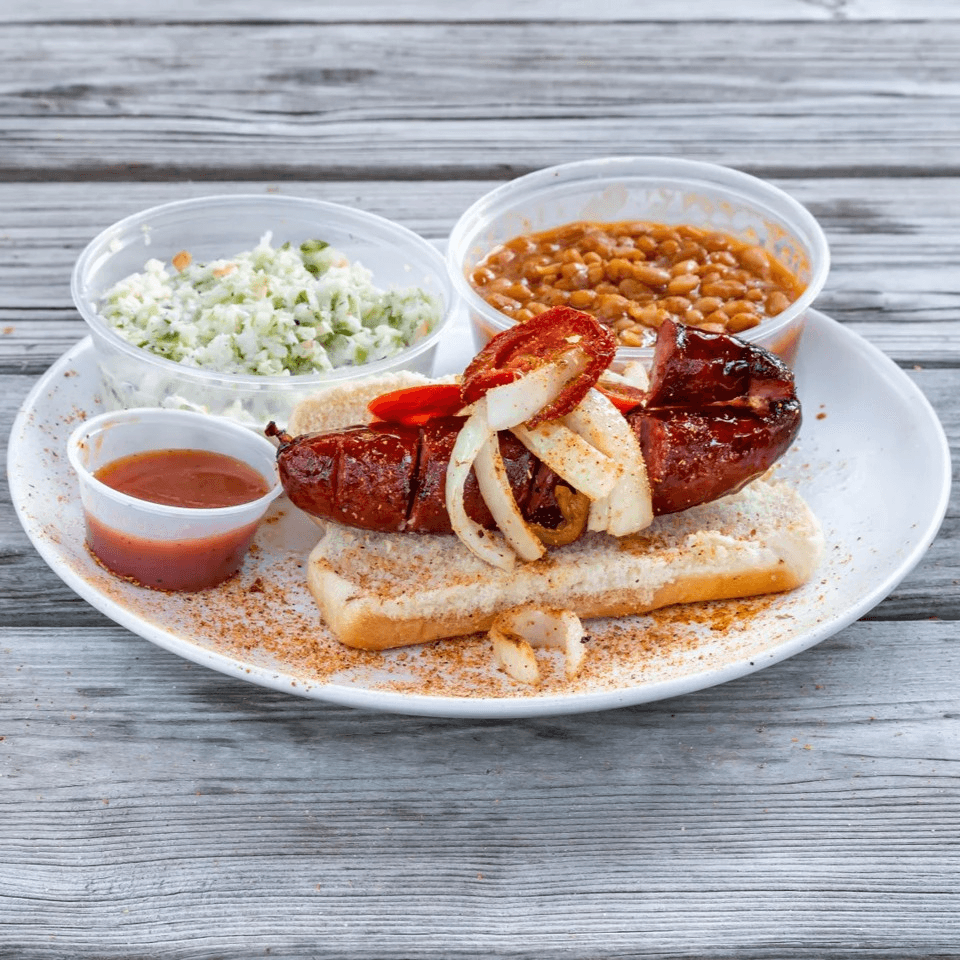 Smoked Sausage Sandwich Platter