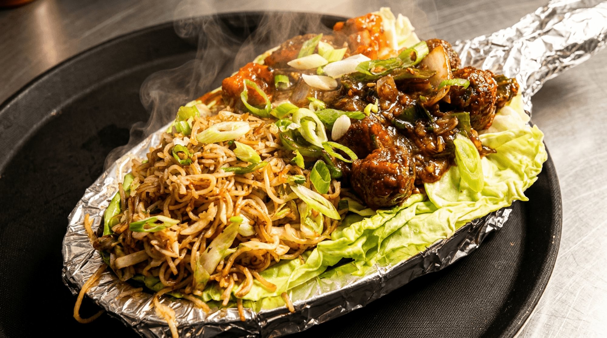Indi-Chini Sizzler (Veg)