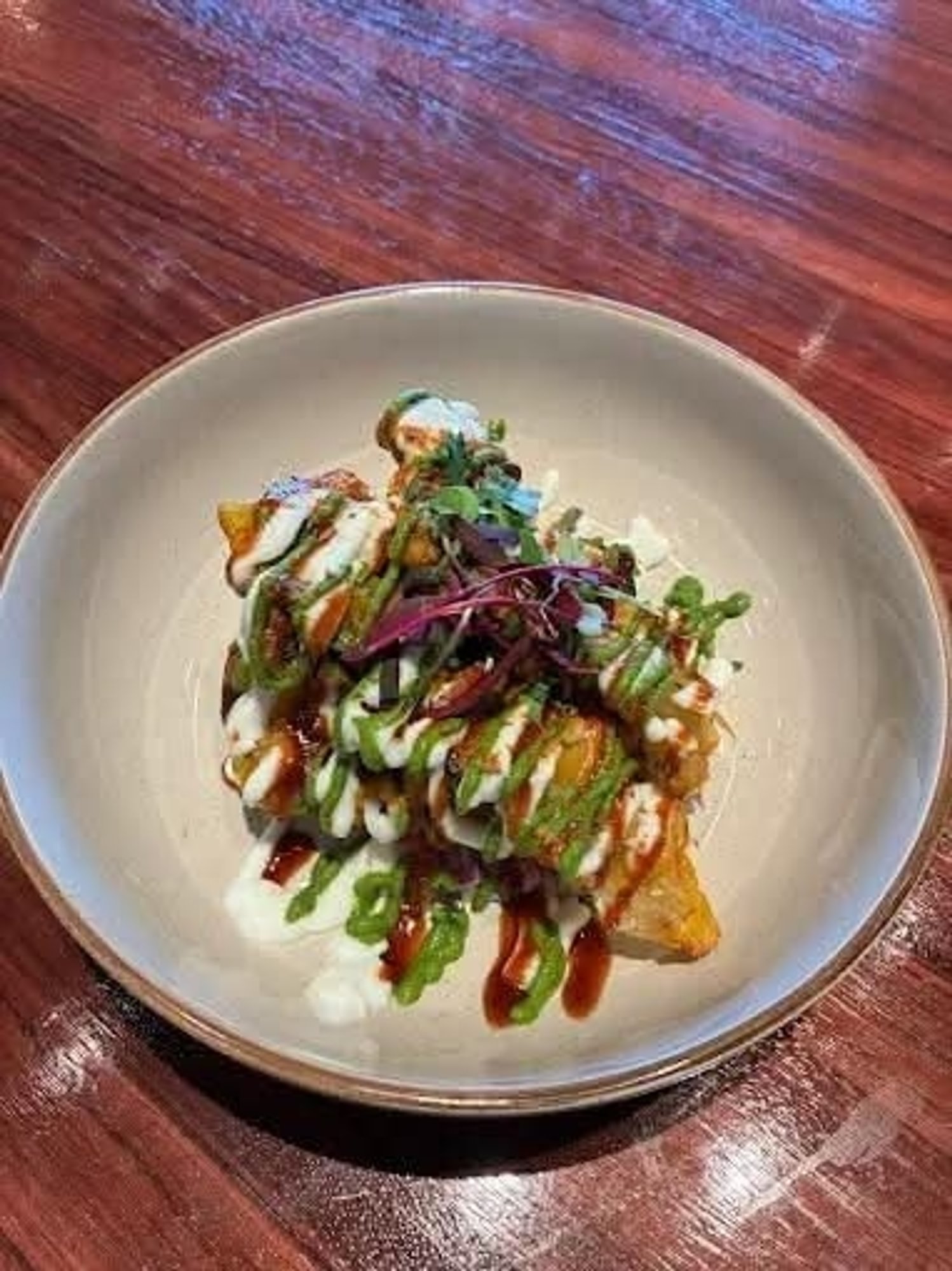 Aloo Tikki Chaat