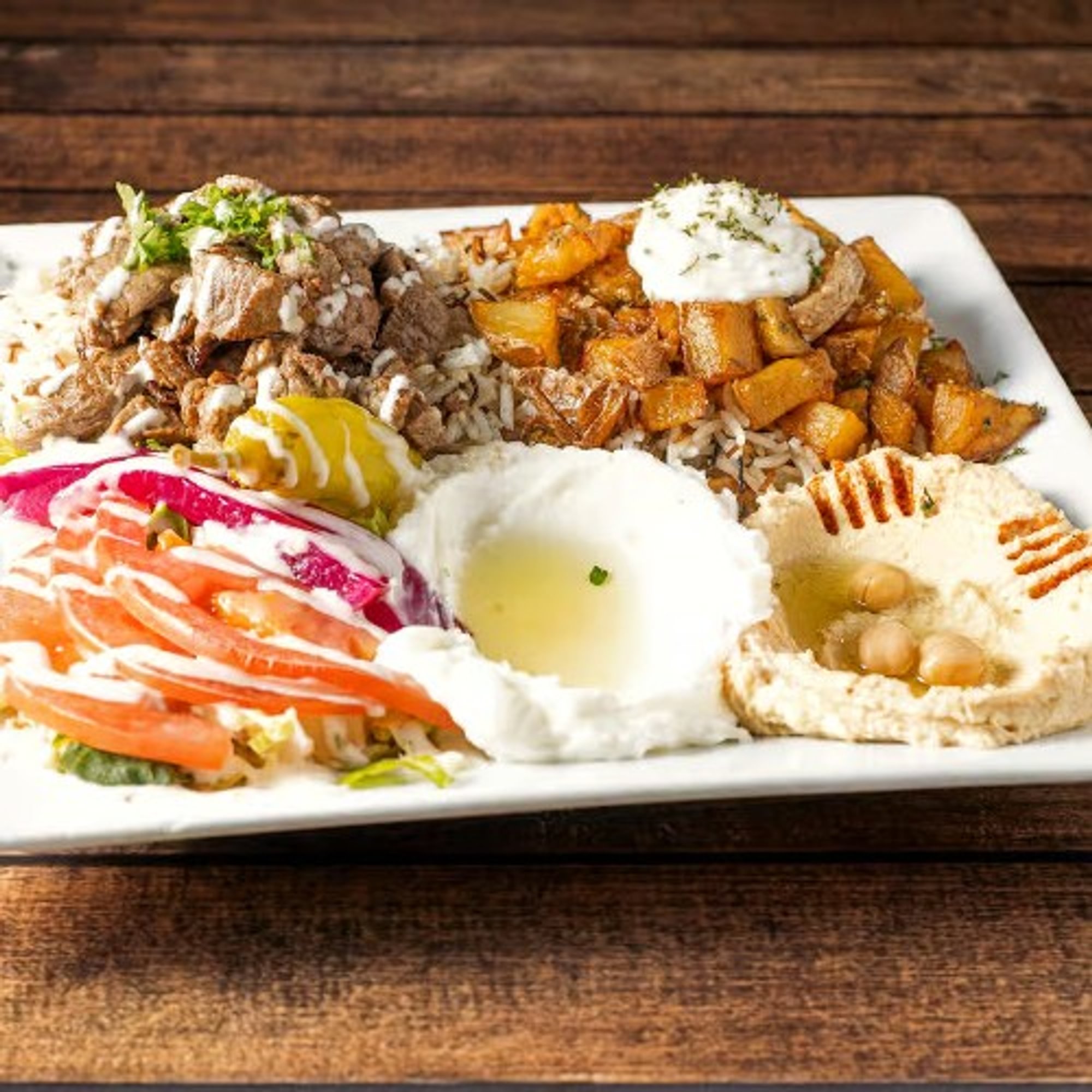 CHICHEN SHAWARMA PLATTER