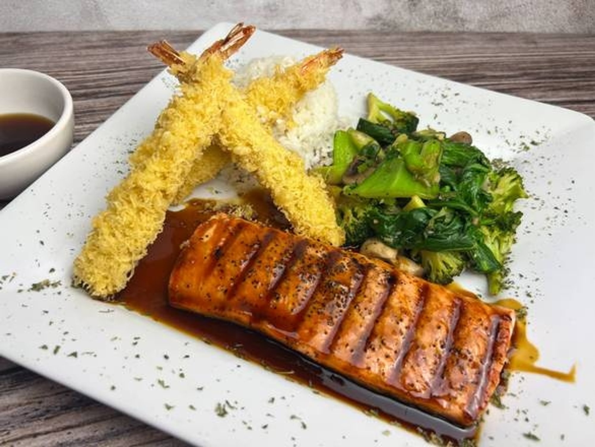Salmon Teriyaki (Lunch)