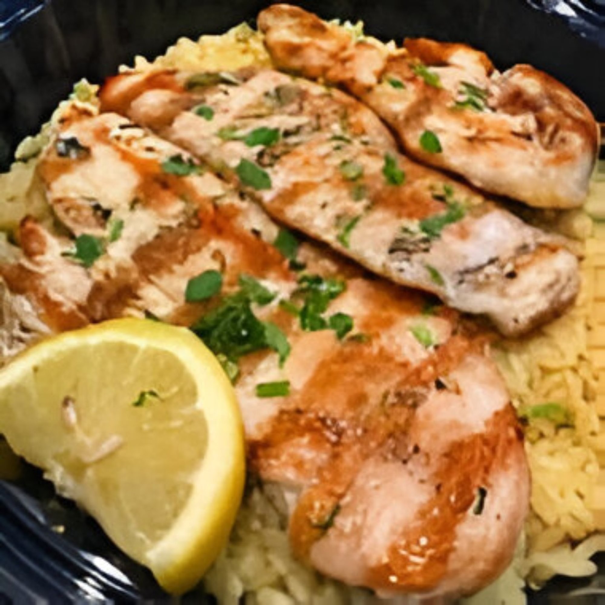 Grilled Chicken Breast Platter